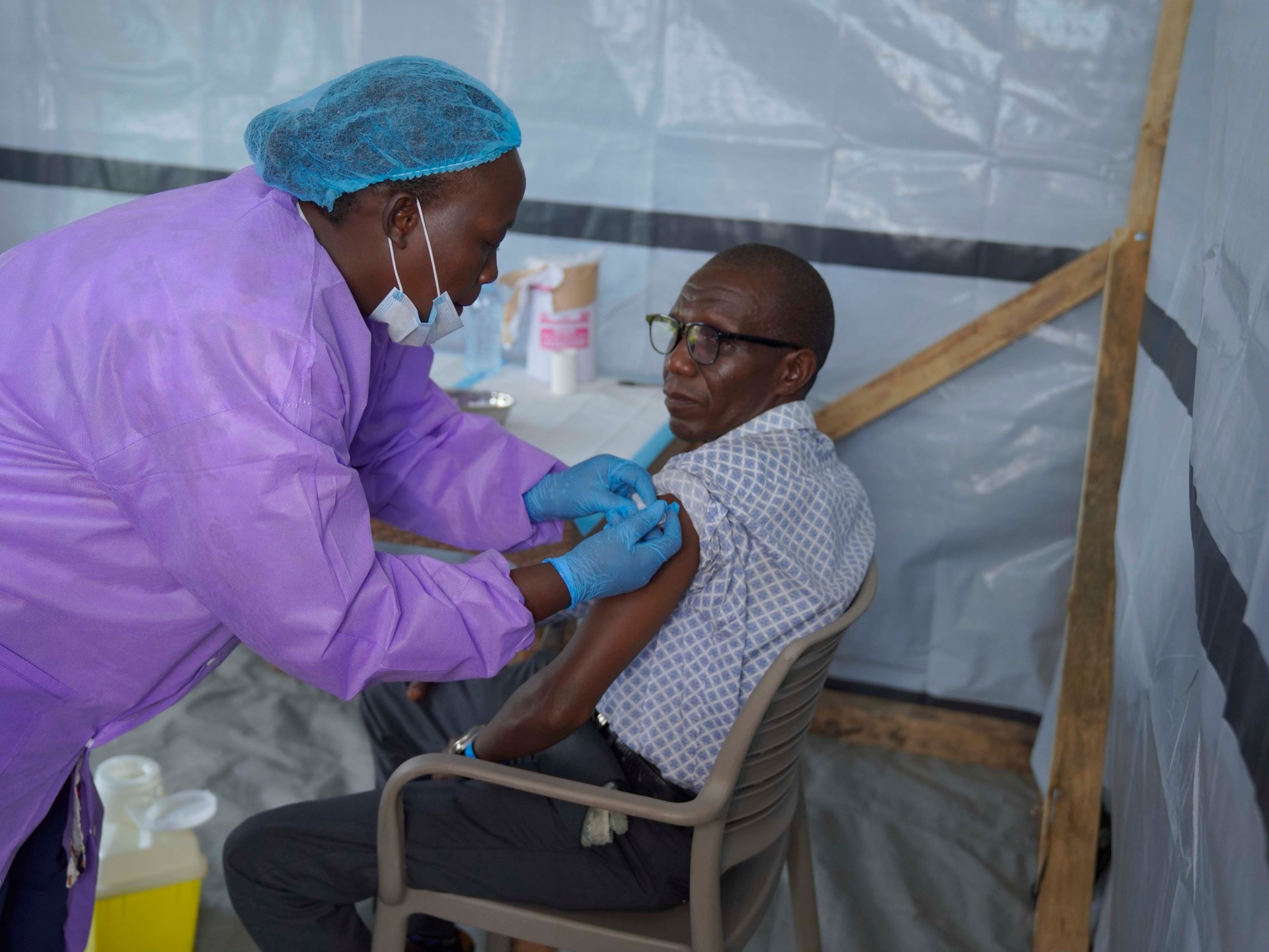 WHO launches Ebola vaccine trial in Democratic Republic of Congo