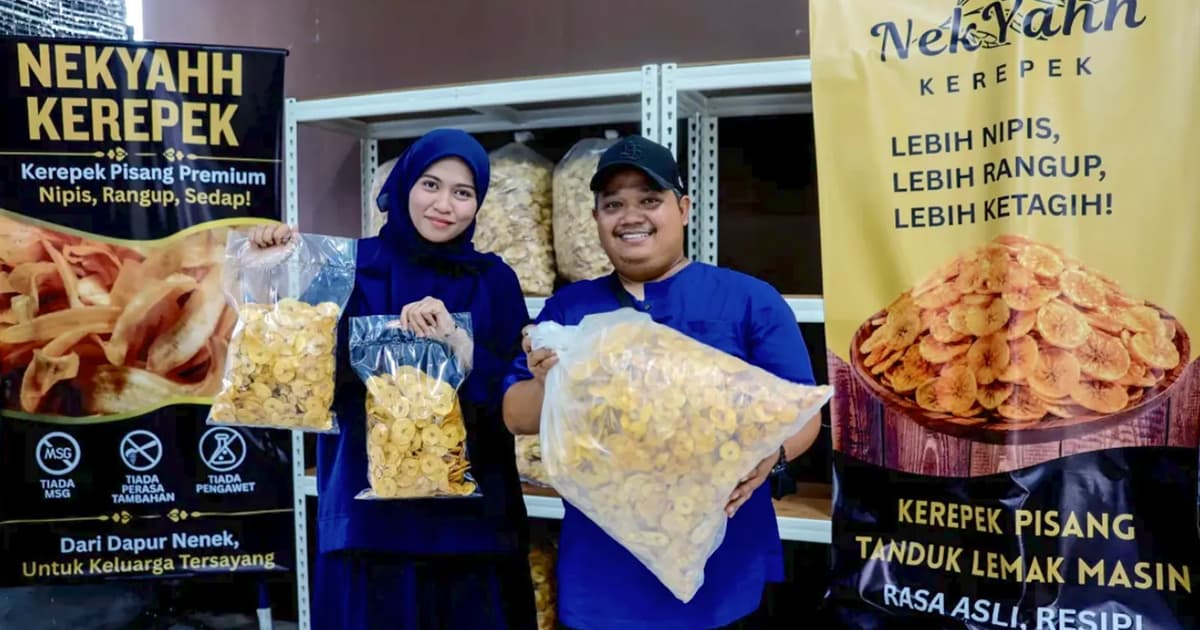 Sabak Bernam couple turns banana chips into business success story