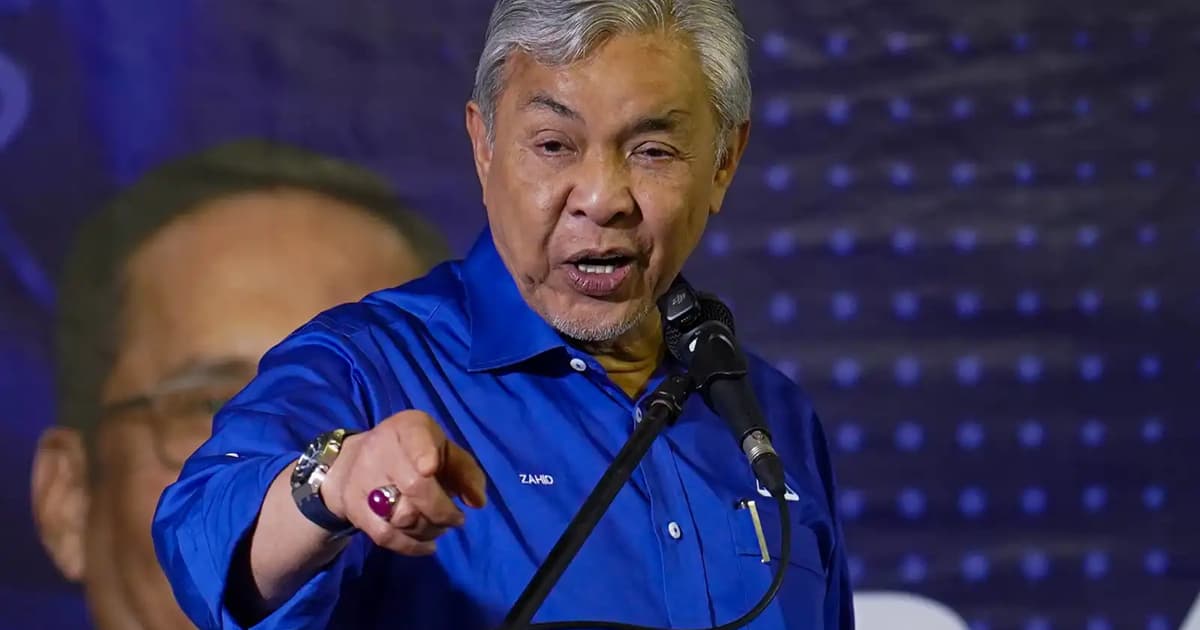 Zahid signals preference for early general election