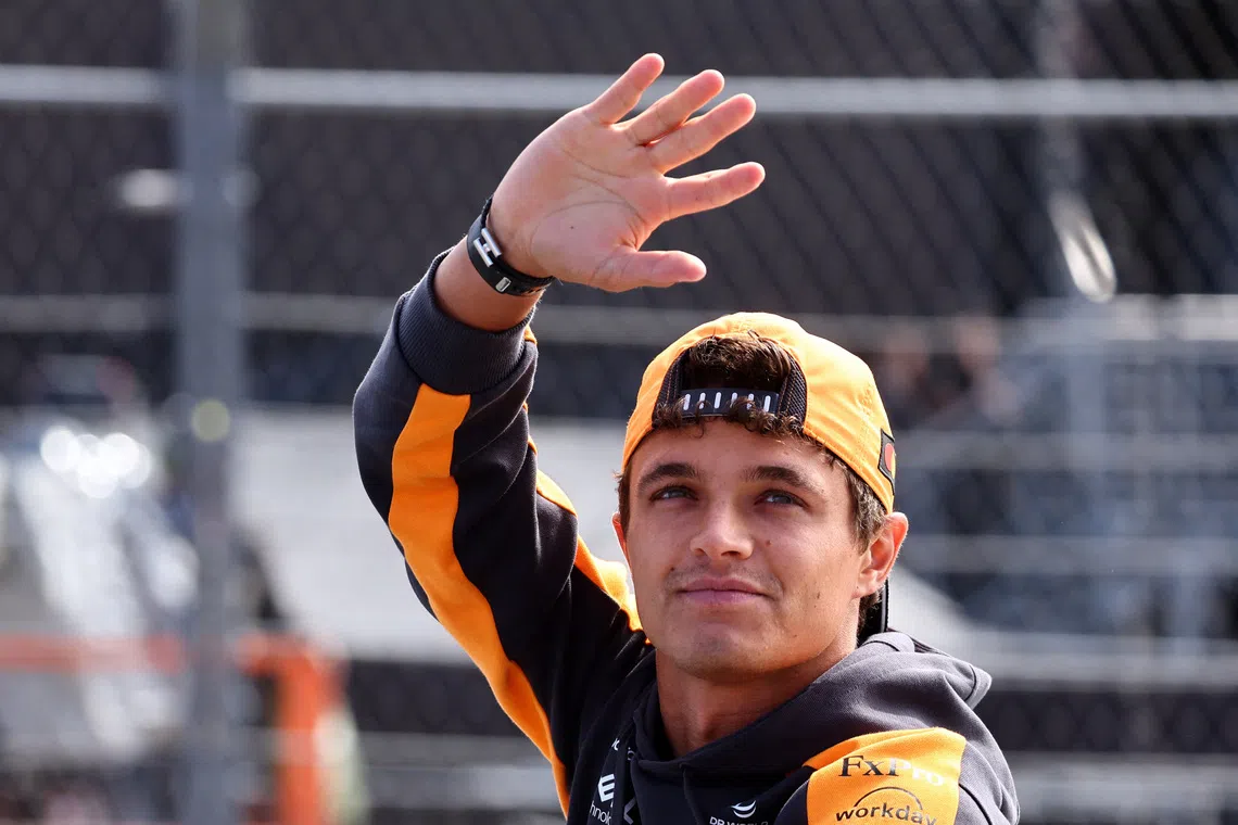 F1 Champion Norris Launches Junior Single-Seater Racing Team