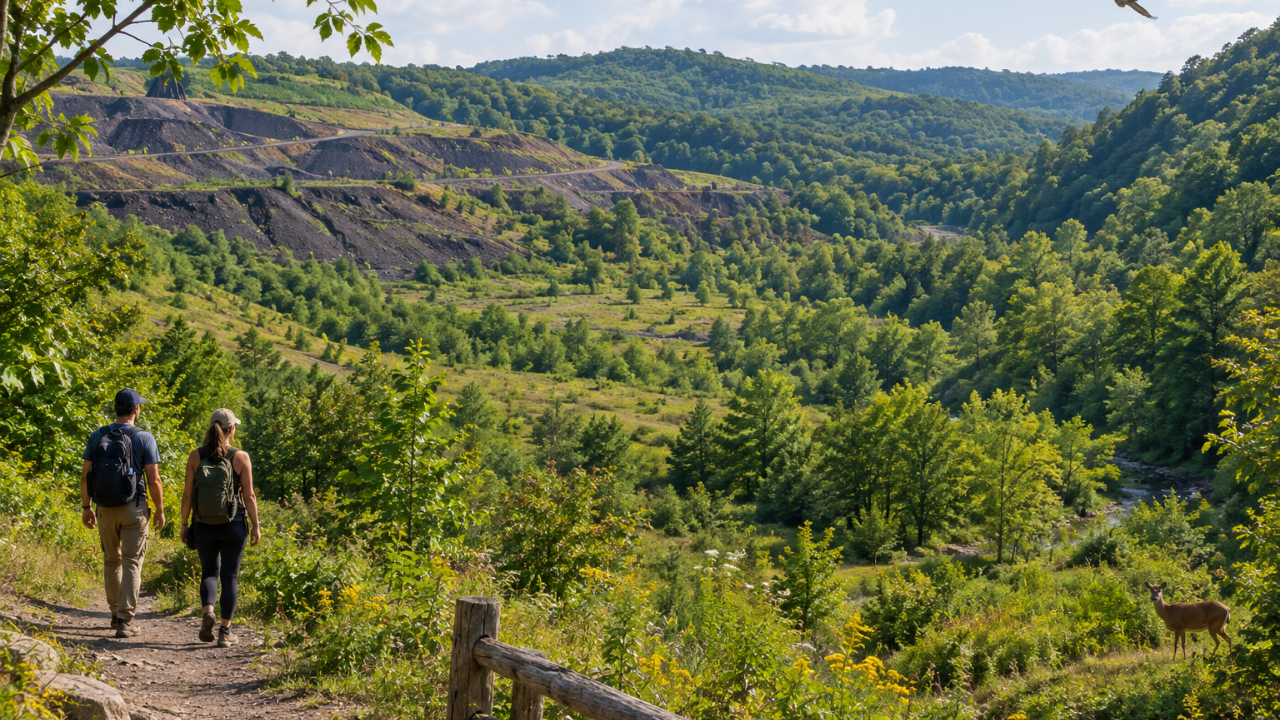 Ohio community pursues 850 acres of former coal land for forest conservation