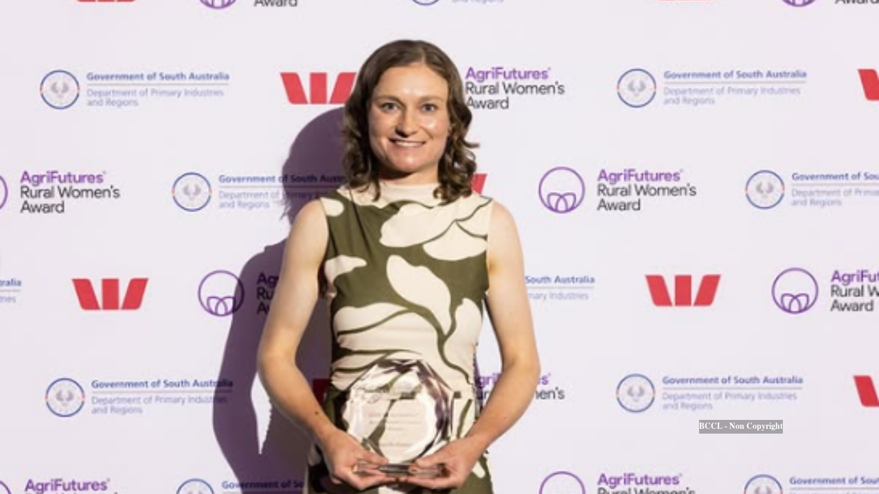 Australian farmer pivots to education, wins rural women's award