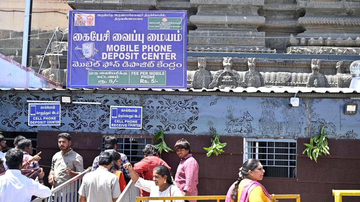 Tamil Nadu temples ban smartphones to curb unauthorized photography of deities