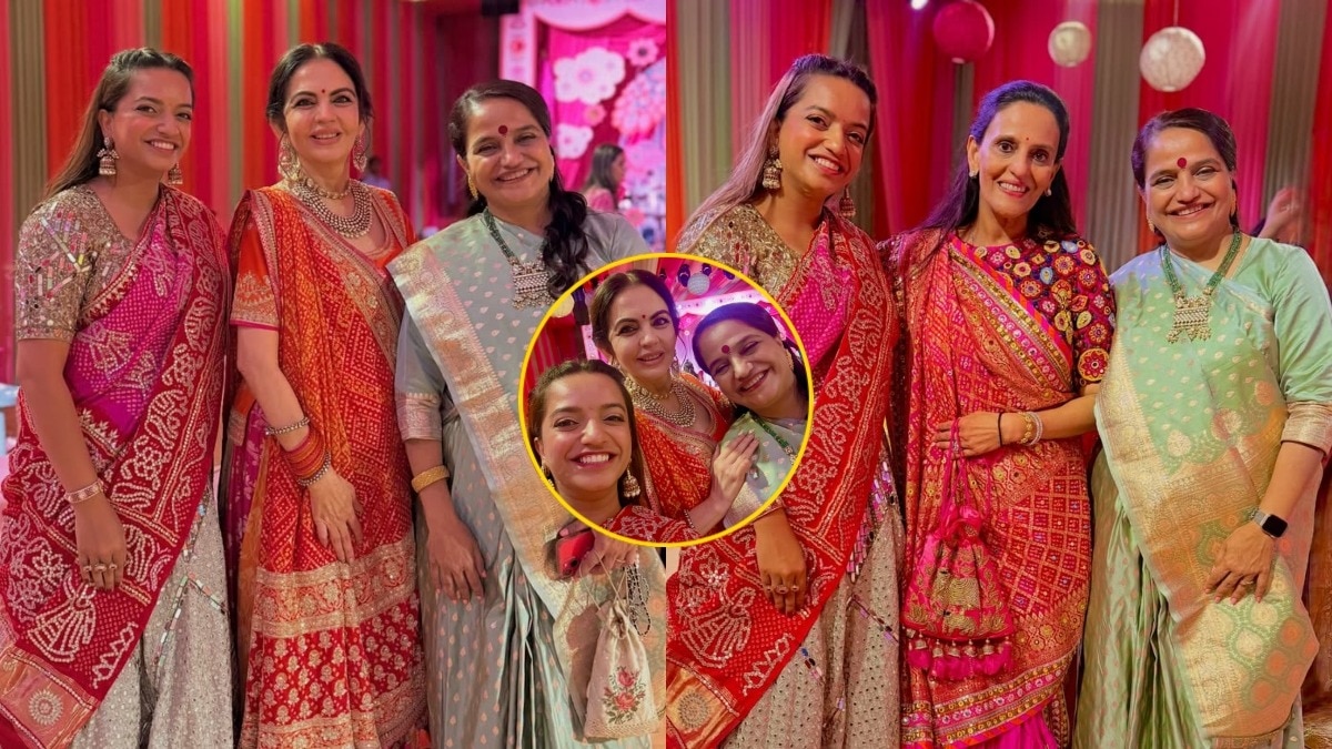 Nita Ambani Steals Spotlight at Navratri Celebrations in Traditional Gujarati Attire