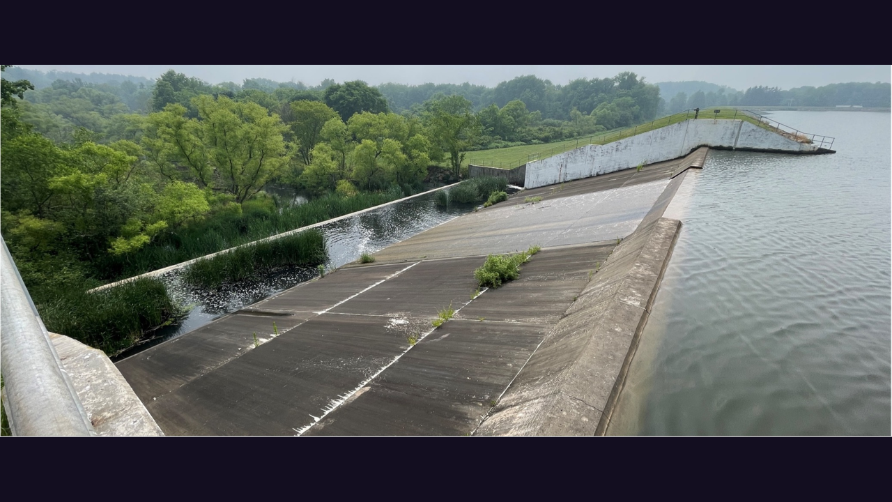 US dam undergoes major repairs as water levels drop dramatically
