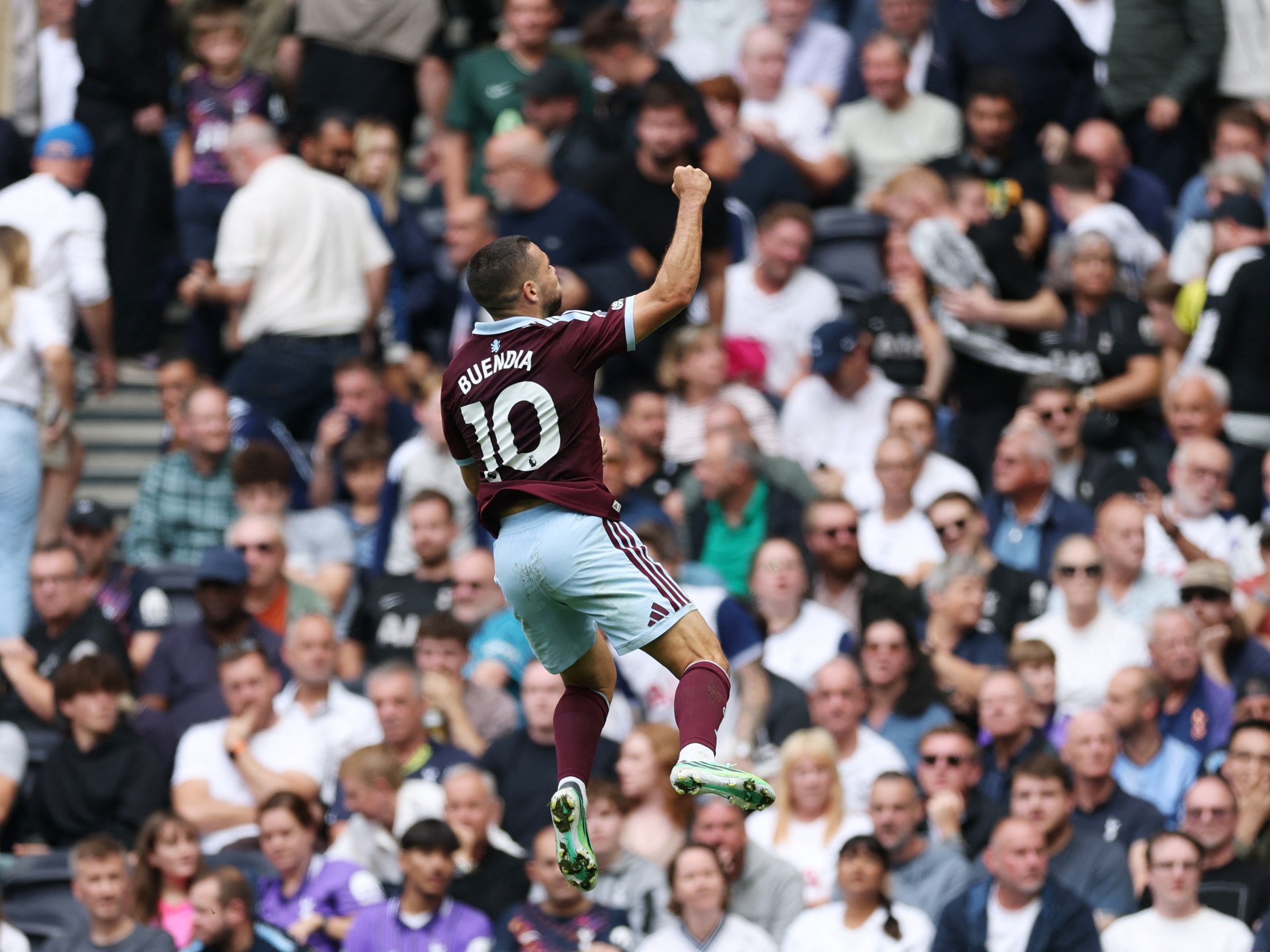 Villa end winless run with commanding victory over struggling Tottenham