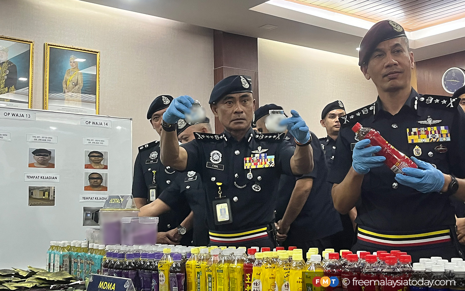 Polis bongkar tiga sindikat dadah, sita 394kg dengan nilai 1.31 juta pengguna