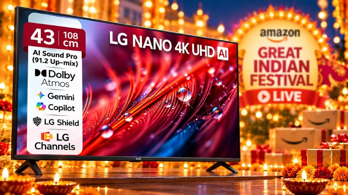 Amazon सेल में LG के 43 इंच 4K टीवी पर 14 हजार का डिस्काउंट