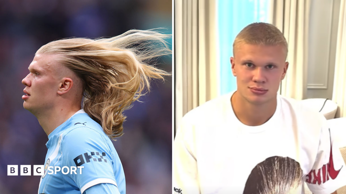 Haaland sports new look as Manchester City prepares for fresh campaign
