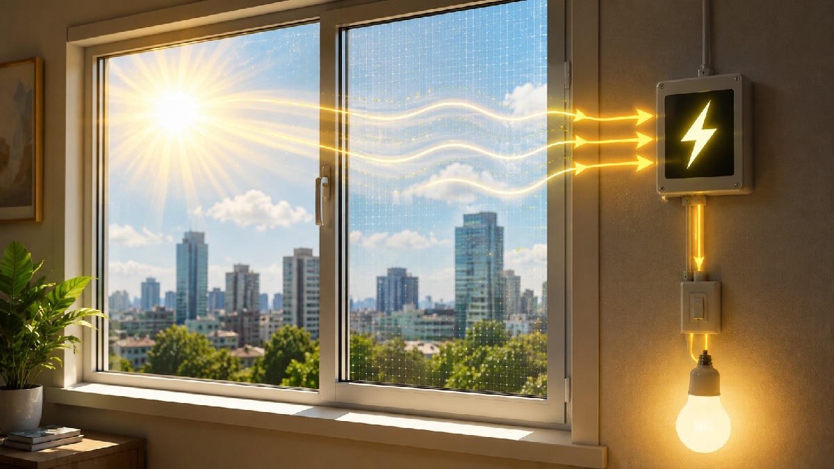 Transparent solar panels in windows could revolutionise home power generation