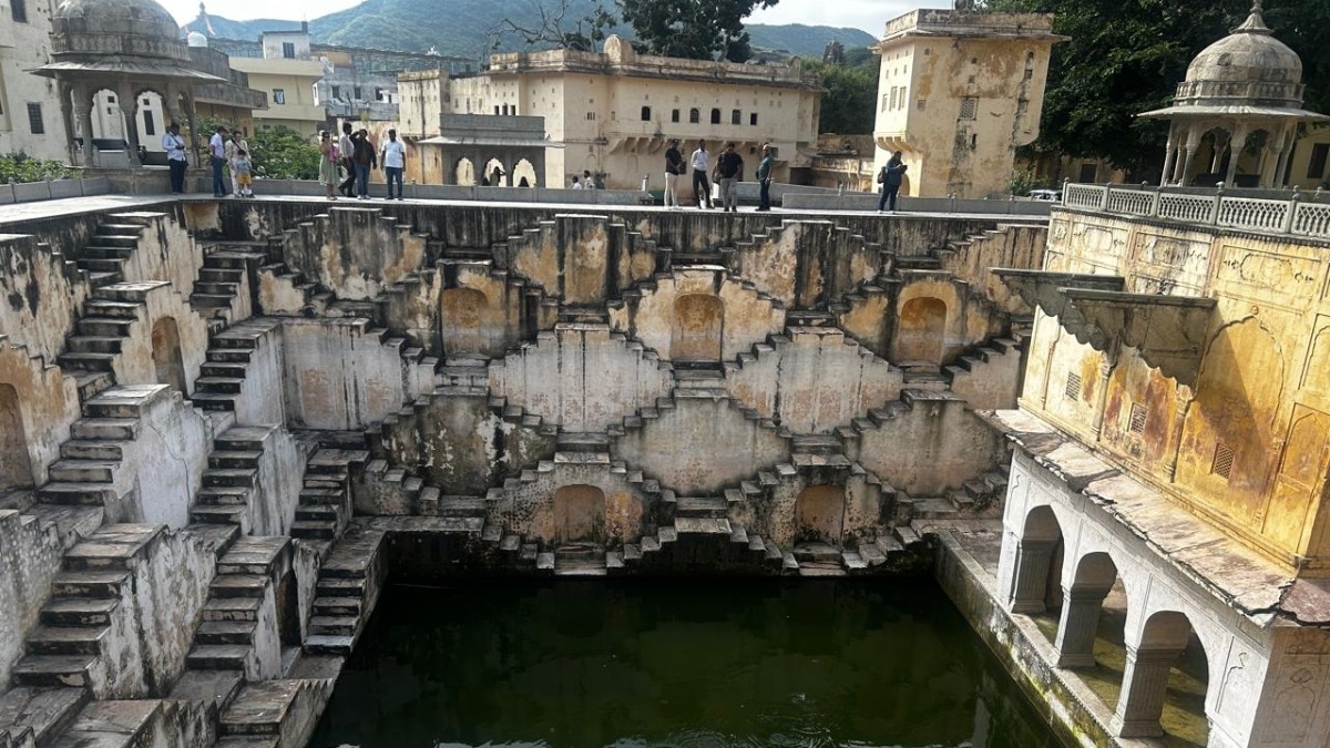 Jaipur's Hidden Stepwell: A Geometric Marvel of Medieval Engineering
