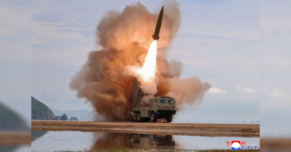North Korea launches suspected ballistic missile from east coast