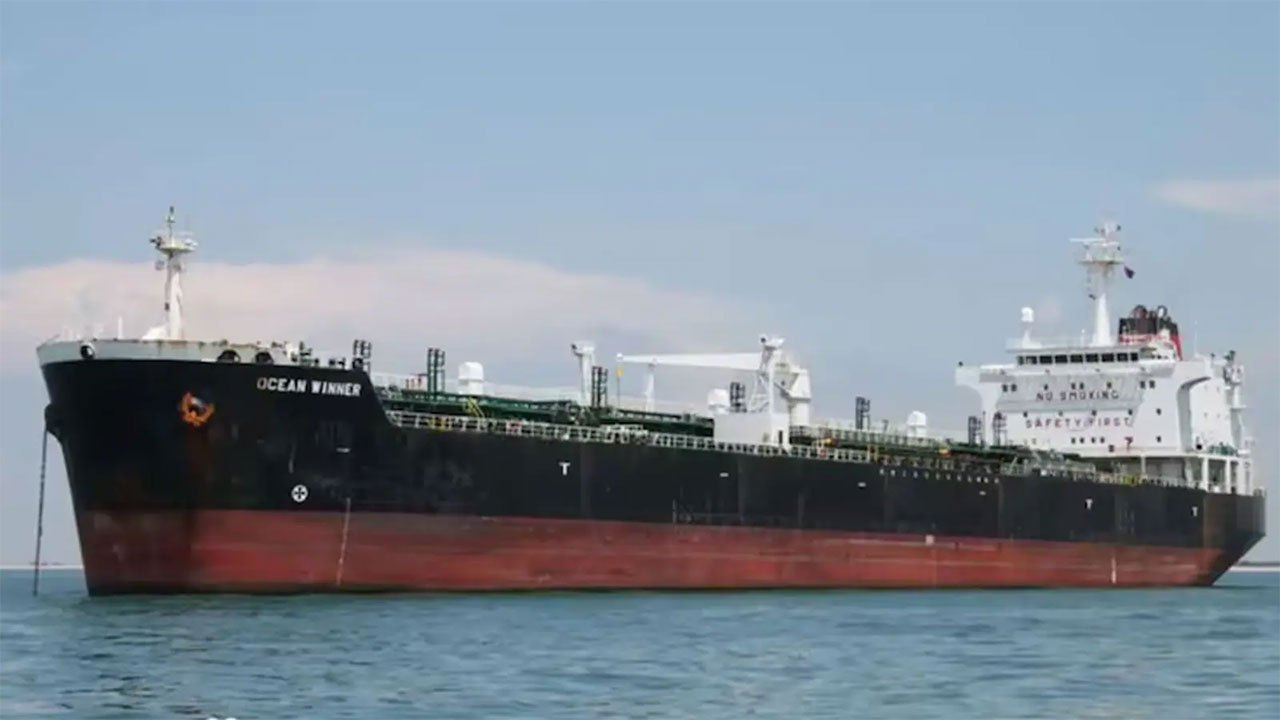 Two crew members rescued after cargo vessel sinks off Indian coast