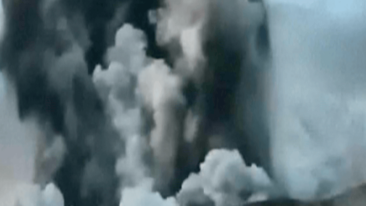 Taal Volcano near Manila erupts, sending ash plume skyward