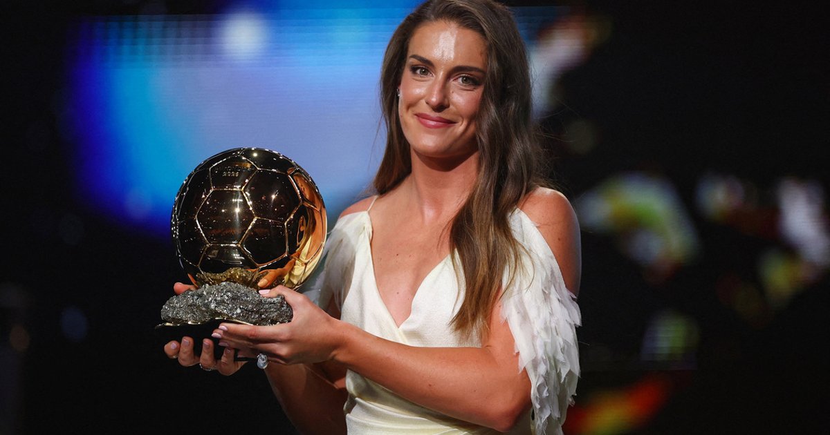 Putellas equals Ballon d'Or record with third women's award