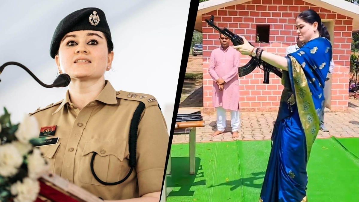 IPS Officer's AK-47 Display at Dussehra Event Draws Veterans' Ire