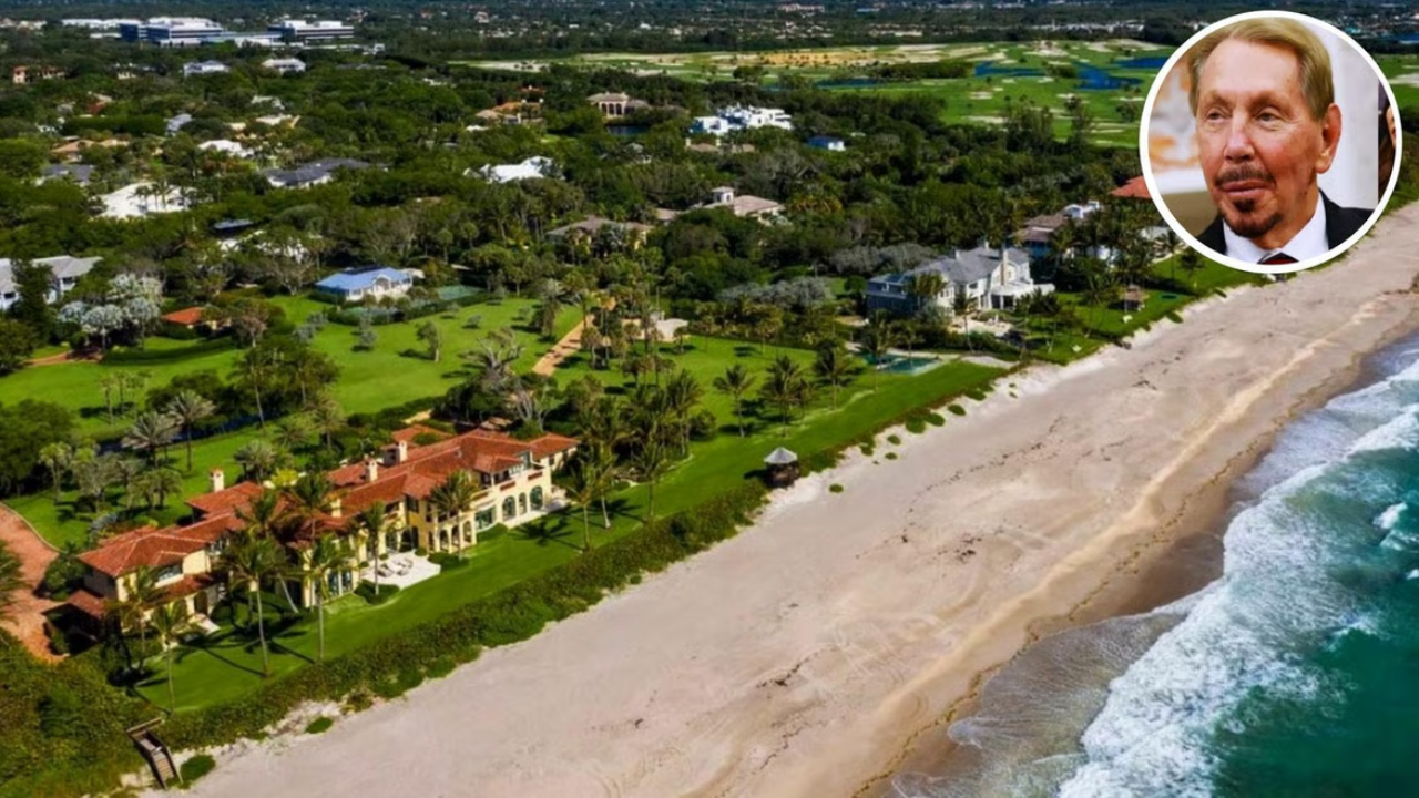 Oracle Founder Ellison Relists Florida Beach Estate at $165 Million