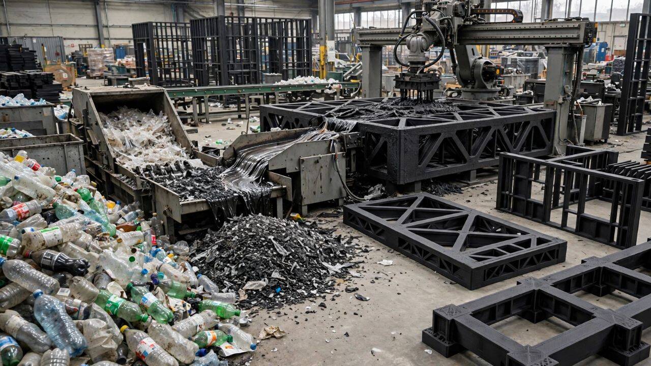 MIT-backed firm transforms plastic waste into durable building materials