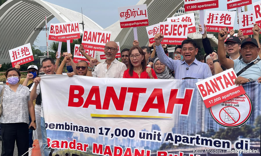 Penduduk Bukit Jalil Tolak Rancangan Bandar Madani