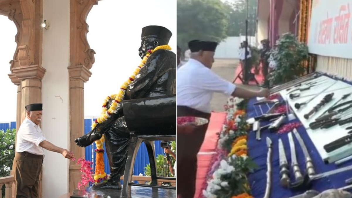RSS Chief Performs Weapon Consecration at Nagpur Centenary Celebrations