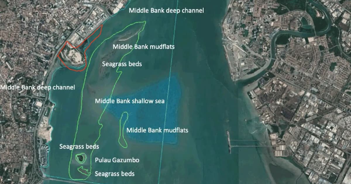 Kumpulan Penduduk Desak Penang Batalkan Reklamasi Middle Bank dari Rancangan 2040