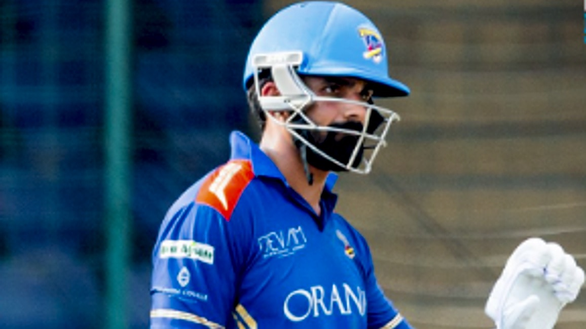 Politician's Son Sarthak Ranjan Smashes Six Sixes in Delhi Premier League