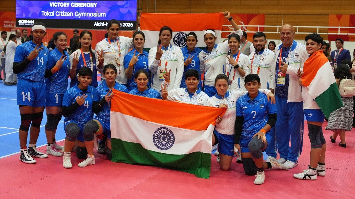 India's women's kabaddi team wins gold at Asian Games 2026