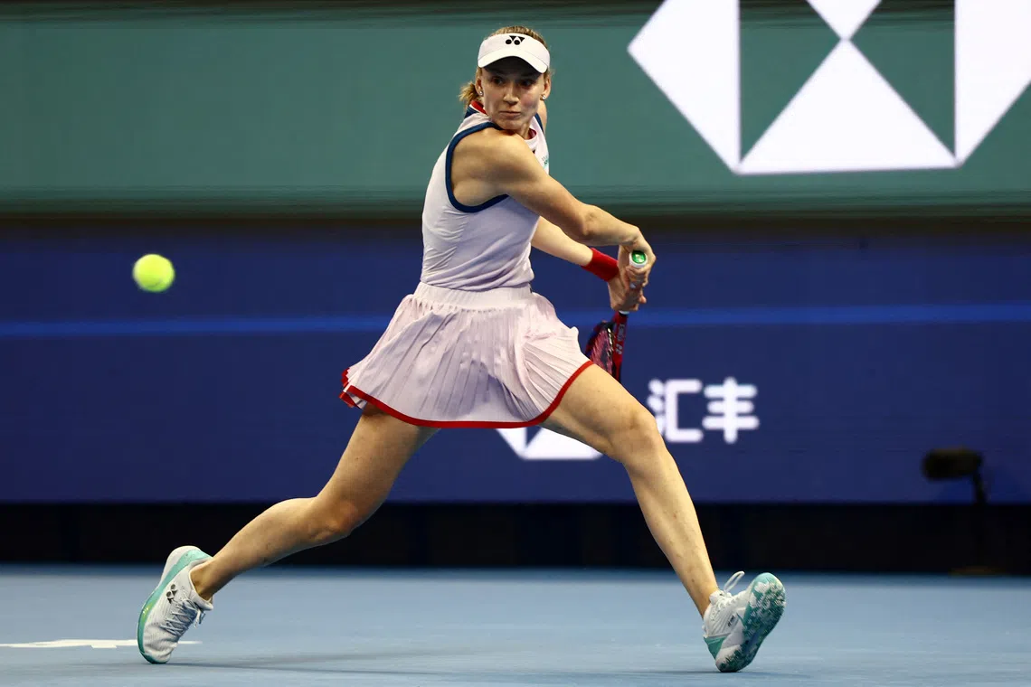Rybakina's reign as world number one begins with shock China Open exit