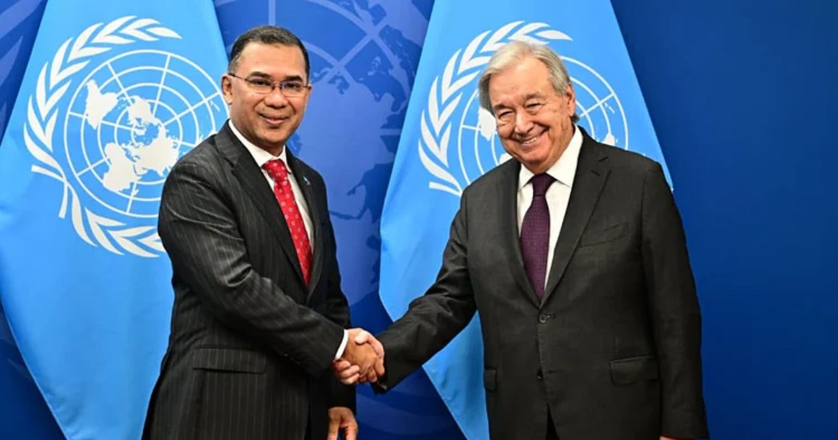 PM, UN Secretary-General hold talks on Rohingya, climate action