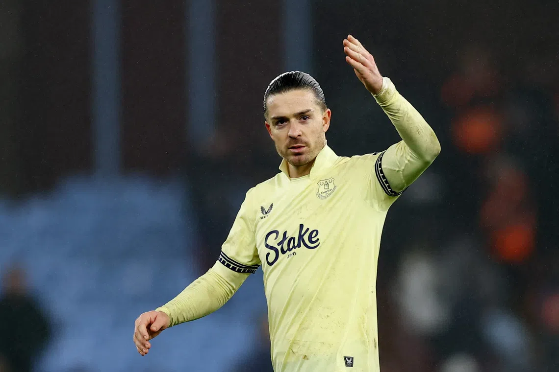 Grealish rejoins Everton on loan from Manchester City
