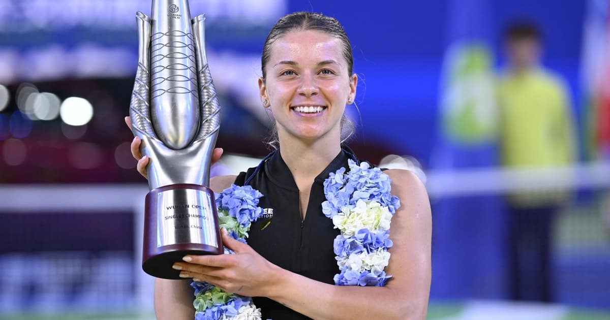 Chwalinska Raih Gelaran WTA Pertama Selepas Kalahkan Kartal di Wuhan
