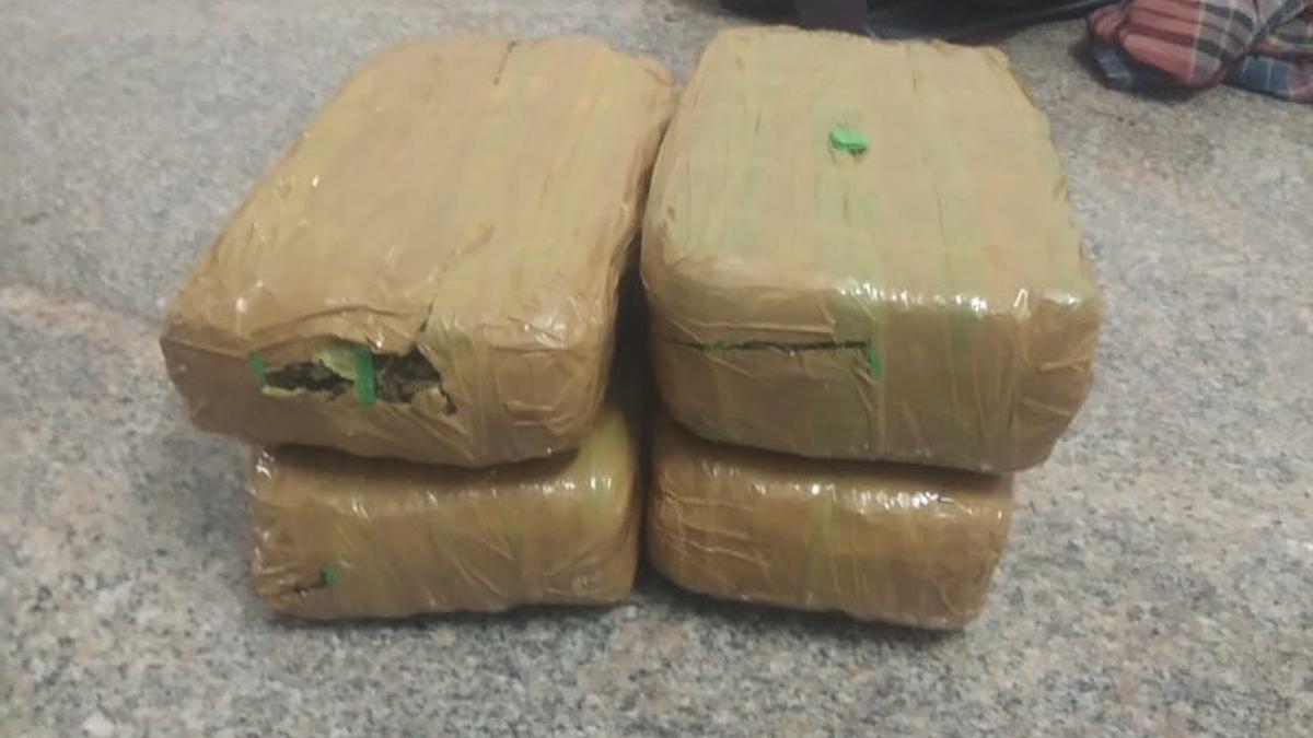 Man arrested for allegedly smuggling cannabis on state-run bus in Tamil Nadu