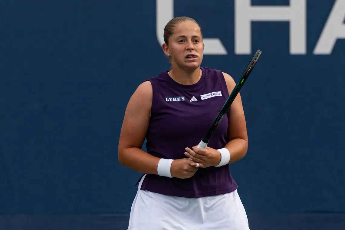 Ostapenko clashes with rival's coach at US Open doubles tournament