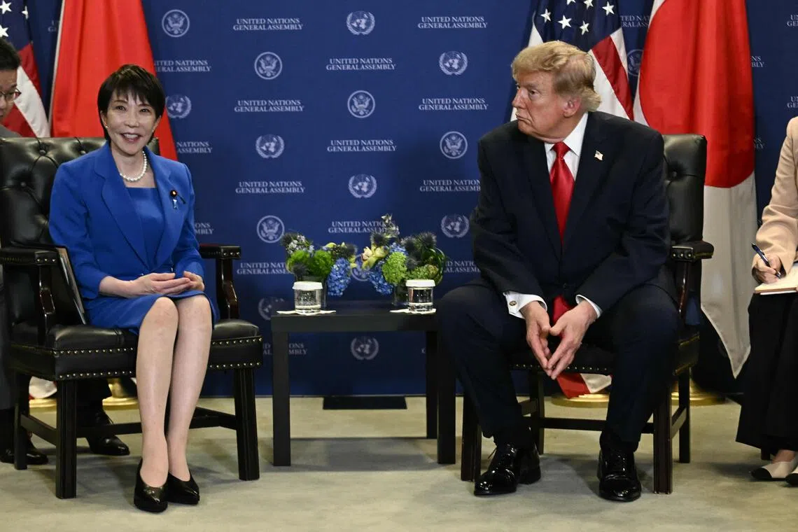 Trump, Japan's Takaichi align on China strategy ahead of Xi summit