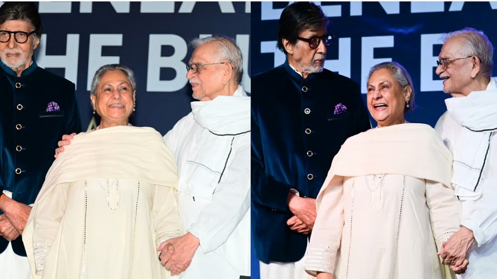 मुंबई के बुक लॉन्च इवेंट में अमिताभ-जया का रोमांटिक पल, सोशल मीडिया पर वायरल