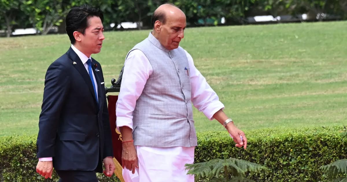 India and Japan strengthen defence cooperation with maritime security pact