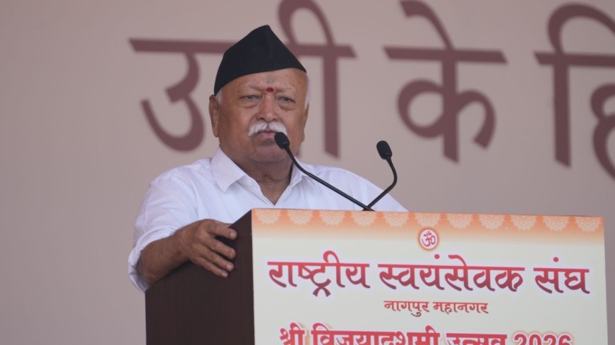Bhagwat warns of external threats to India's sovereignty and unity