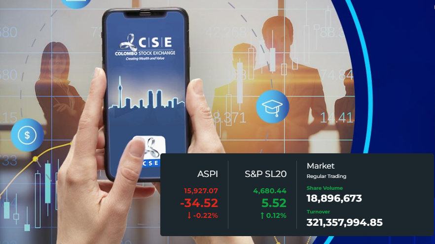 Colombo Stock Exchange closes lower as blue chips weigh