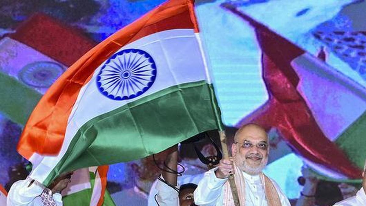 Shah accuses Congress of anti-national stance over Vande Mataram rendition