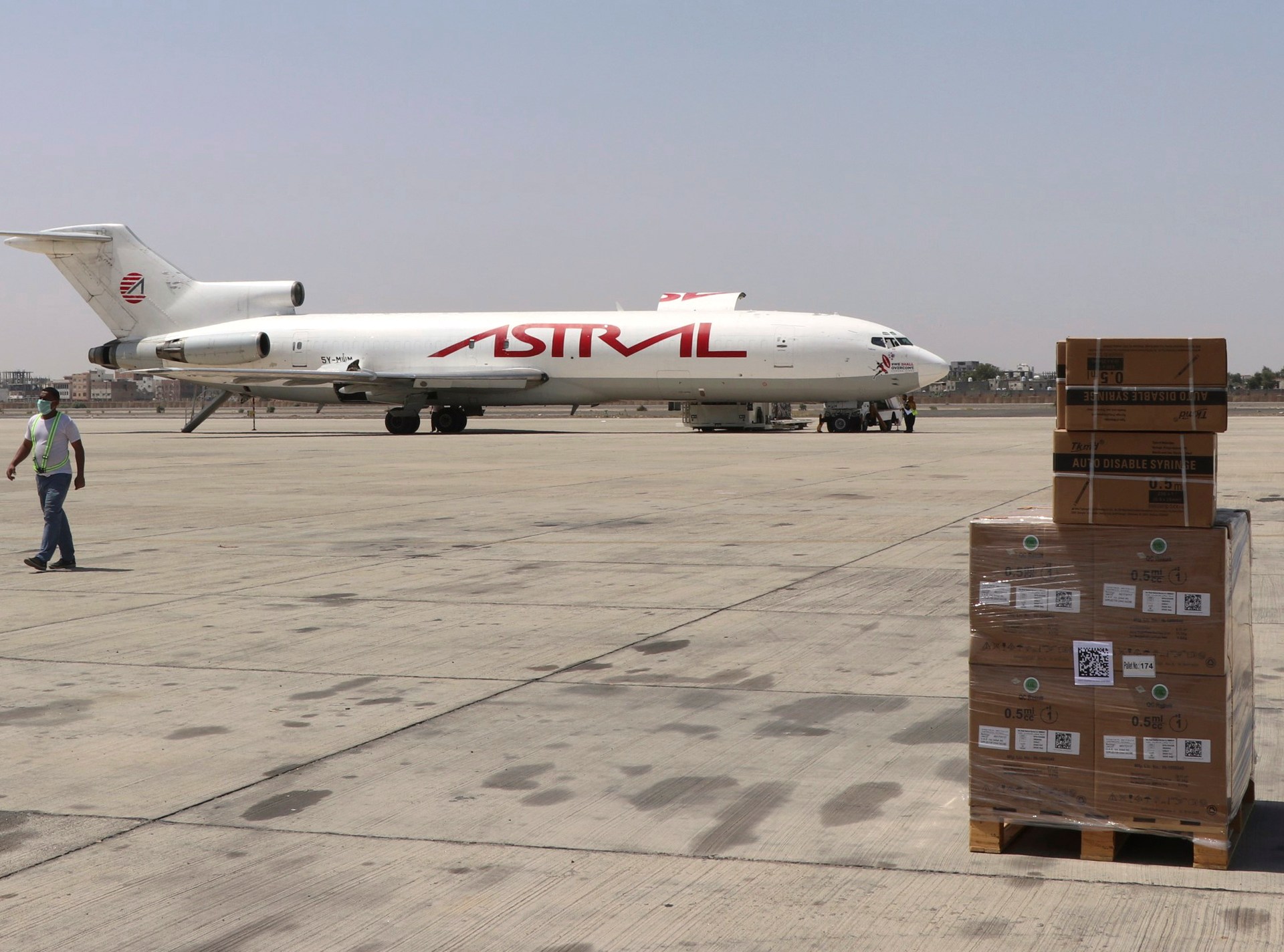 Houthi missile strikes Aden airport as Saudi forces intercept projectile