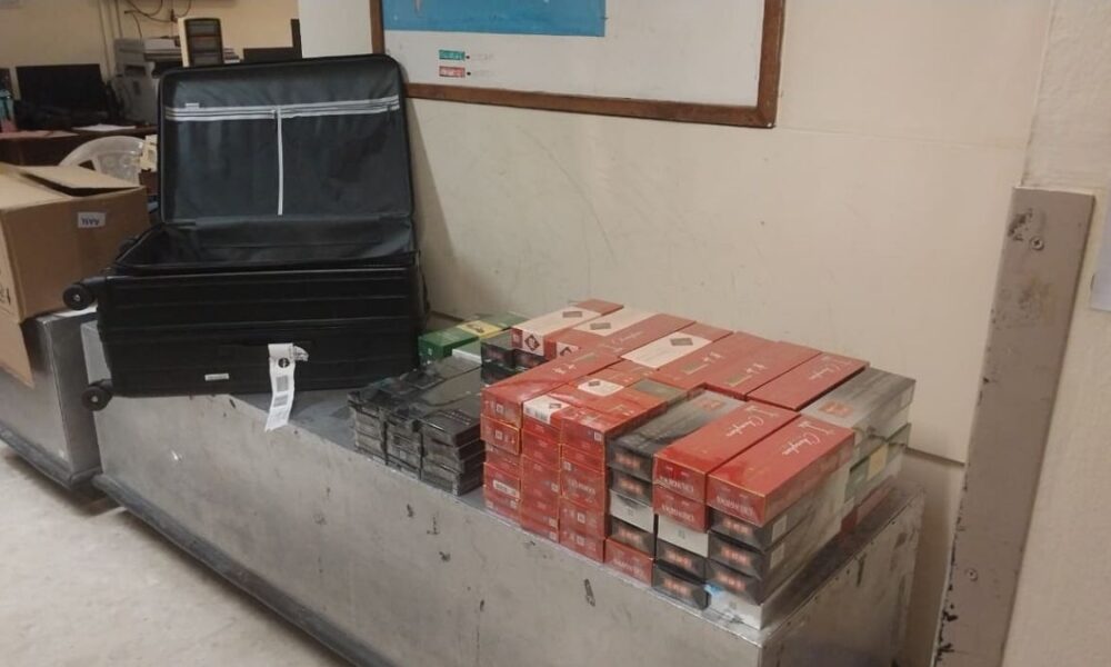 Chinese technician arrested with Rs 3m contraband cigarettes at airport