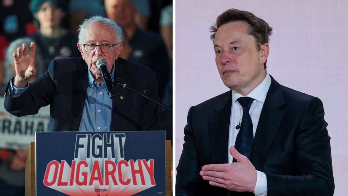 Sanders fires back at Musk over oligarchy claims