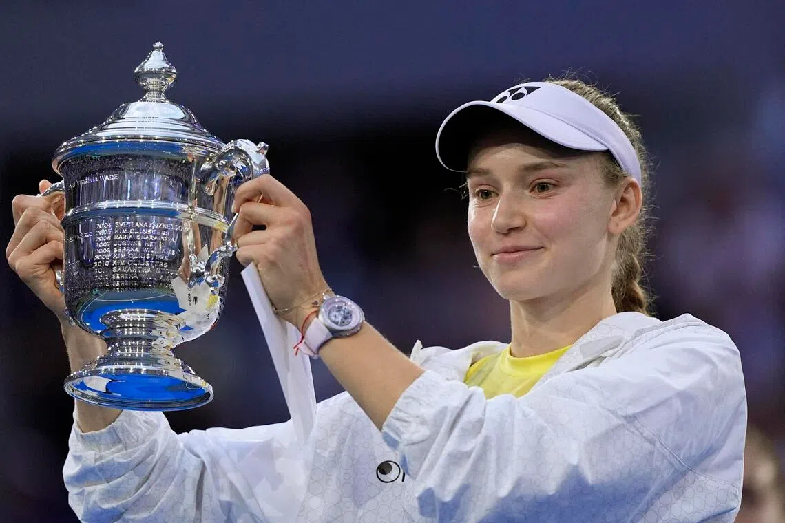 Rybakina wins maiden US Open title, claims world number one ranking