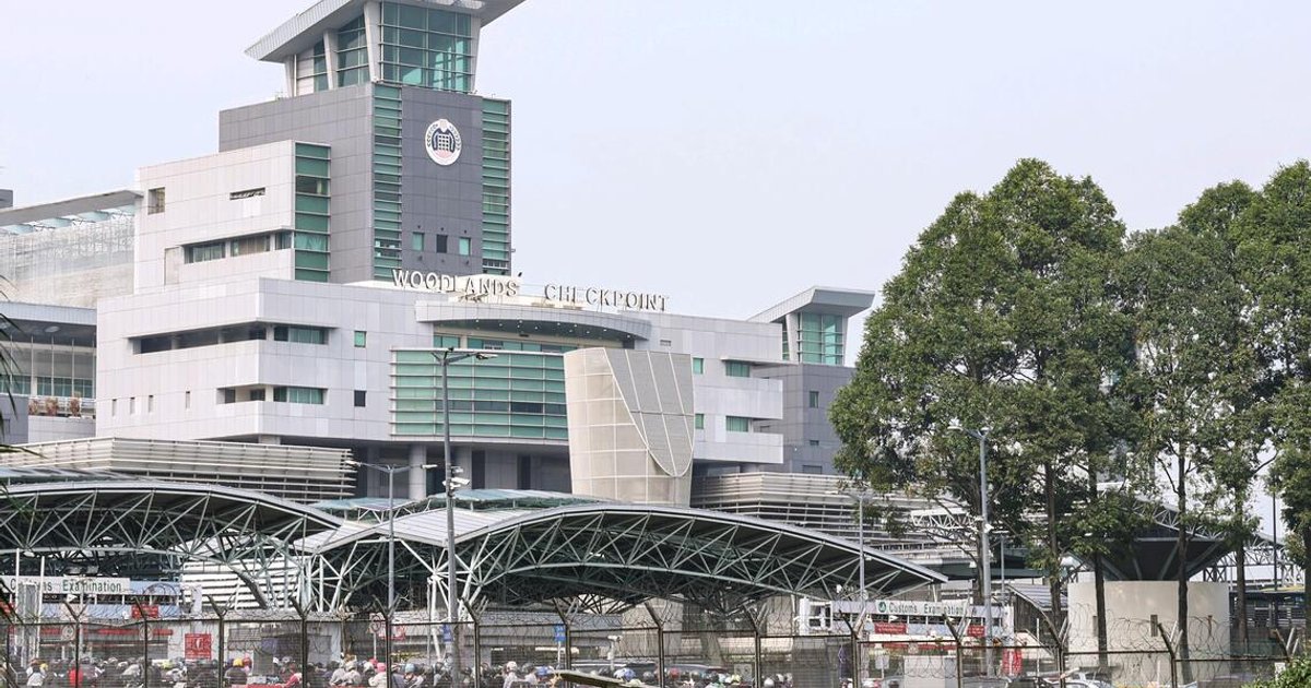Woodlands Checkpoint opens dedicated motorcycle lanes with facial recognition