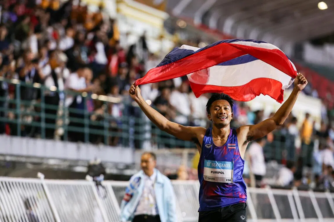 Thai sprinter Boonson eyes historic Asian Games double