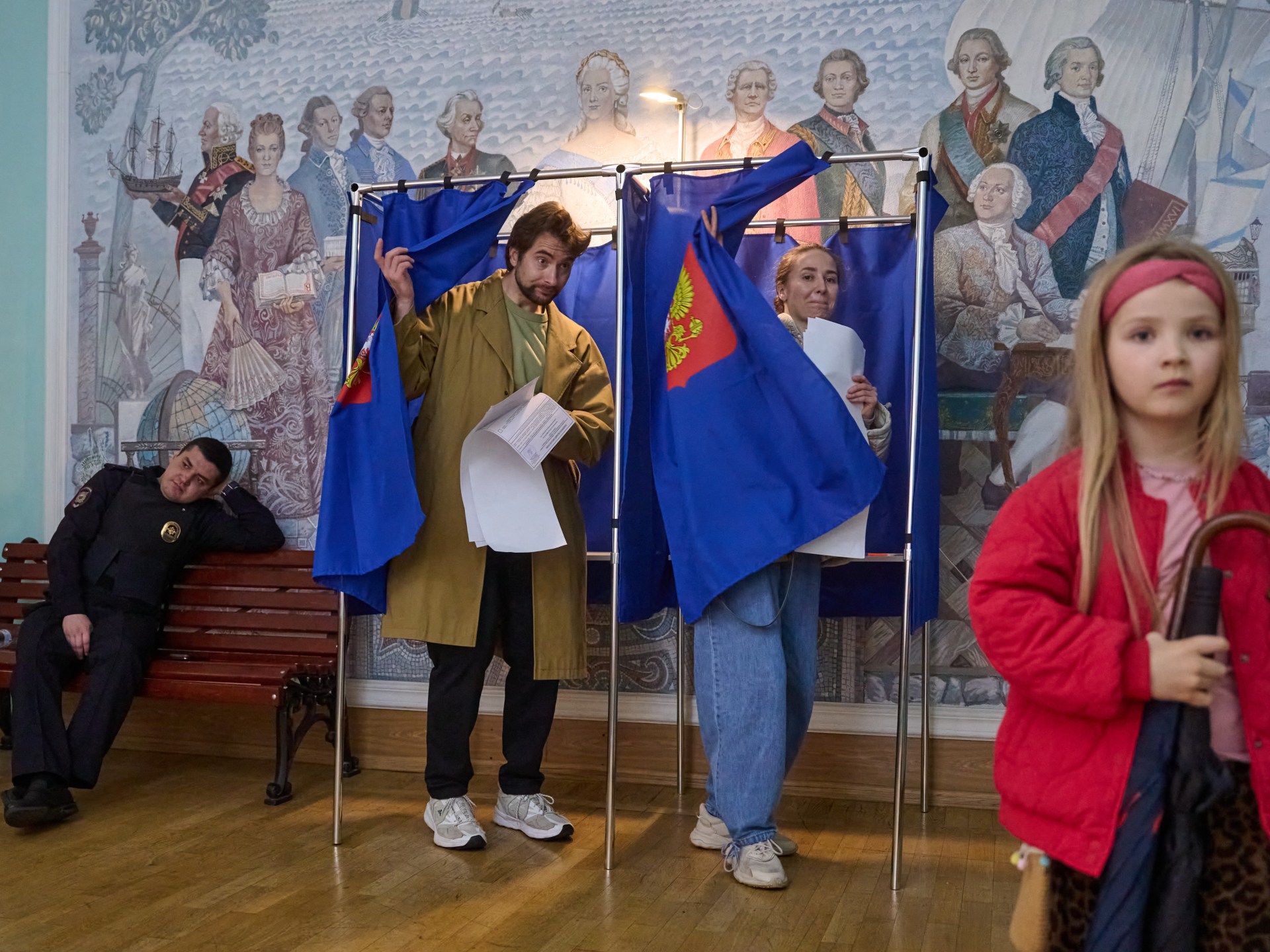 Putin's United Russia Party Heads for Landslide Victory in Elections