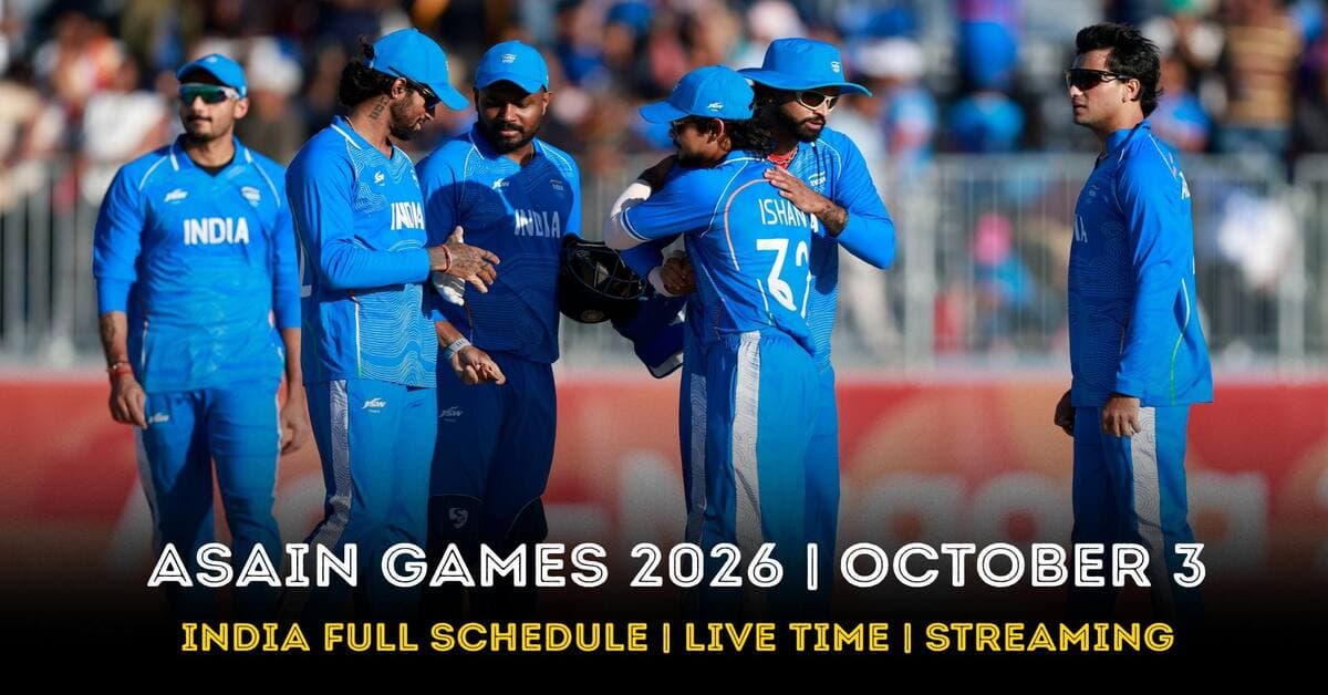 India Eyes Gold as Cricket, Hockey Finals Loom on Asiad Day 14