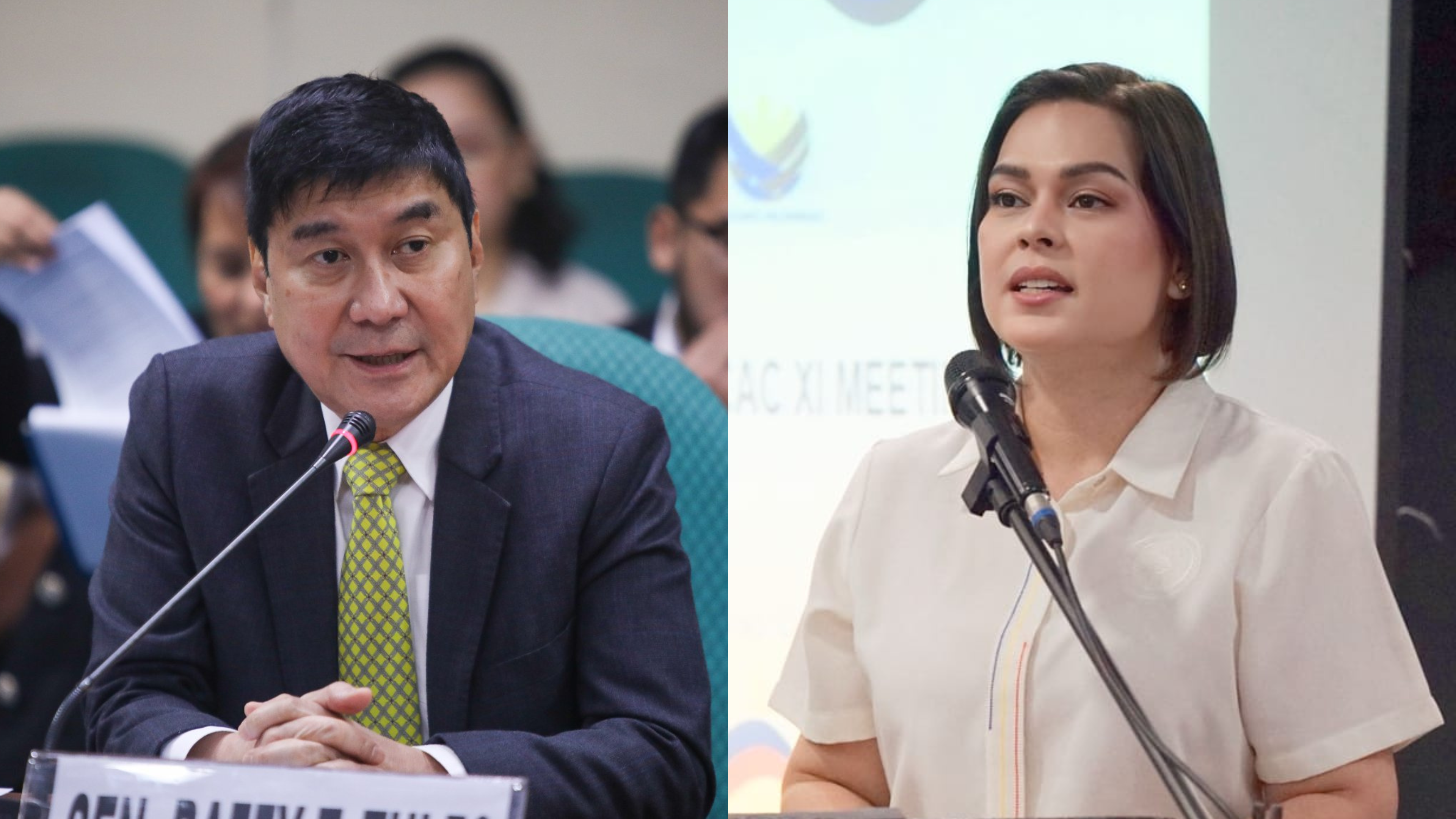 Tulfo magpapabor sa testimonya ni Duterte sa impeachment trial