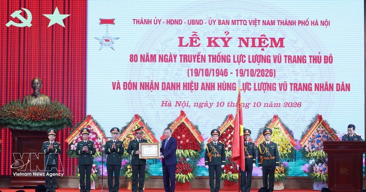 Vietnam's top leader calls for modernized, efficient capital armed forces