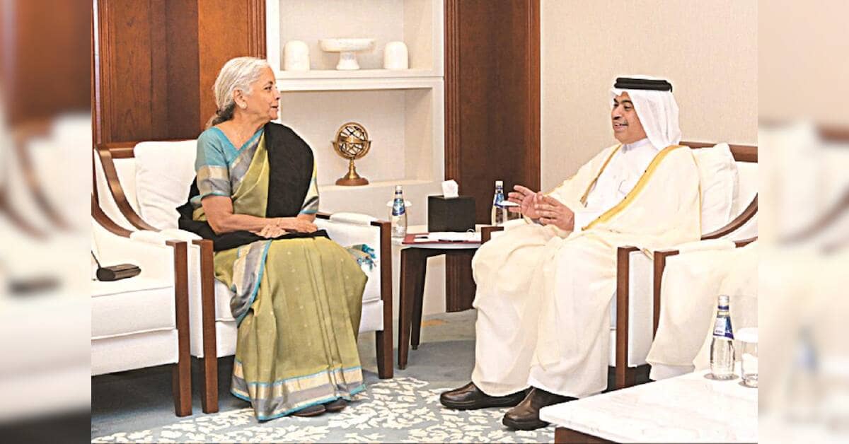 Sitharaman pushes investment, trade deals during Qatar bilateral talks